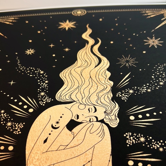 Virgo Wall Art Celestial Zodiac Print Poster Unframed - Picture 11 of 16